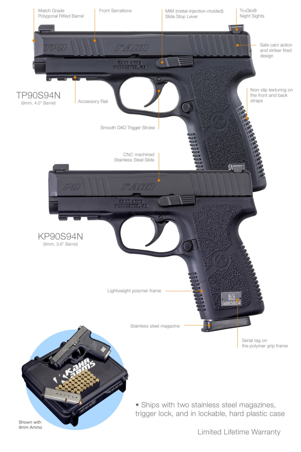 P9-2 Series Handguns - Kahr Arms - A leader in technology and innovation